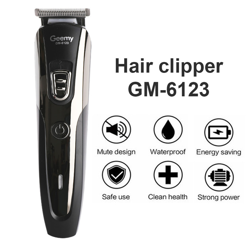 Taglia Capelli Gm-6123 Elettrico Professionale Cordless Ricaricabile  Trimmer 